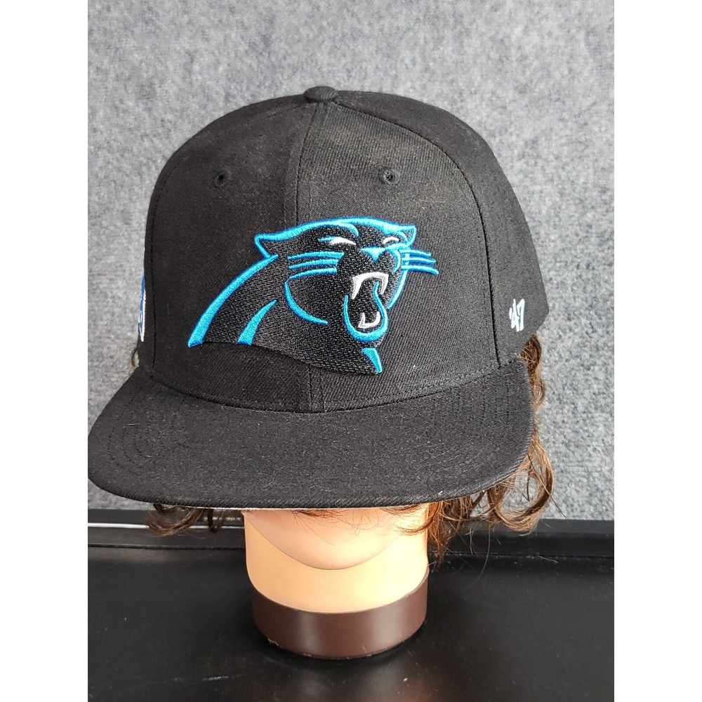 Carolina Panthers 47 Brand Hat Black Snapback Cap Embroidered NFL Football Sport